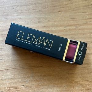 NIB bundle***Eleman matte liquid lipstick MIAMI and V Cosmetik liquid lipstick